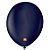 Balão Profissional Premium Uniq - 16'' 40 cm - Azul Navy - 10 unidades - Balões São Roque - Rizzo - Imagem 1