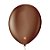 Balão Profissional Premium Uniq - 16'' 40 cm - Marrom Terra - 10 unidades - Balões São Roque - Rizzo - Imagem 1