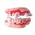 Dentadura Halloween de  Zumbi - 1 unidade - Rizzo - Imagem 1