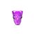 Copo Caveira de Halloween - Roxo - 4 unidades - Rizzo - Imagem 1