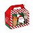 Maleta Para Kit Confeiteiro - Feliz Natal - 18 x 18,5 x 10 cm - Cromus Natal - 1 unidade - Rizzo - Imagem 3