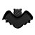 Bandeja de Plástico - Morcego Halloween - 22 x 15 x 2,5 cm - 1 unidade - Cromus - Rizzo - Imagem 1