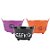 Cesta Plástica - Mini Bowl Preto- Happy Halloween - 11,5 x 6,5 x 11,5 cm  - 1 unidade - Cromus - Rizzo - Imagem 2