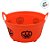 Cesta Plástica - Mini Bowl Laranja - Happy Halloween - 11,5 x 6,5 x 11,5 cm - 1 unidade - Cromus - Rizzo - Imagem 3