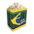 Saco para Pipoca de Papel - " 21x15x10cm - Brasil Copa 2022 - 10 unidades - Cromus - Rizzo Embalagens - Imagem 1