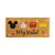 Capacho de Fibra Natural - Feliz Natal Mickey - 55x25cm - Natal Disney - 1 unidade - Cromus - Rizzo - Imagem 1