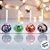 Kit Bola de Natal - Avengers - 8 cm - Natal Marvel - 4 unidades - Disney Original - Rizzo - Imagem 1