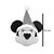 Pelúcia Cabeça Minnie c/ Gorro de Natal - 15 cm - Natal Disney - 1 unidade - Cromus - Rizzo - Imagem 2