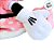 Pelúcia Minnie c/ Vestido de Bolinha e Gorro Rosa - 40 cm - Natal Disney - 1 unidade - Cromus - Rizzo - Imagem 4