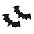 Silhueta Morcego - Halloween - 18 x 6 cm - 5 unidades - Rizzo Embalagens - Imagem 1