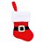 Meia Natalina Decorativa - Cinta Papai Noel - 14,5 cm - Cromus Natal - 1 unidade - Rizzo Embalagens - Imagem 1