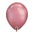 Balão de Festa Látex Liso Chrome - Mauve (Malva) - Qualatex - Rizzo - Imagem 1