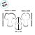 Kit Cortadores Ferramentas M - Ref 586 - 3 unidades - RR CORTADORES - Rizzo - Imagem 4