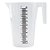 Copo Medidor Sem Tampa - Plástico - 500 ml - Cromus Linha Profissional Allonsy - 1 unidade - Rizzo - Imagem 1