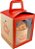 Caixa Soft Panetone - Feliz Natal -  c/ visor - Kraft  - 10 unidades - Ideia Embalagens - Rizzo Embalagens - Imagem 2