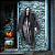 Enfeite Decorativo de Halloween Com Luz e Som - Caveira Gaspar - 79,5x20x20cm - Halloween  1 unidade - Cromus - Rizzo - Imagem 1