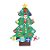 Árvore de Natal em Feltro Com Efeites para Colar - 98cm - 1 unidade - Cromus - Rizzo Embalagens - Imagem 1