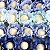 Forminha para Doces Finos - Tulipa - Tons Pin Art - Azul - 25 unidades - Maxiformas - Rizzo - Imagem 3