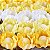 Forminha para Doces Finos - Tulipa - Tons Pin Art - Amarelo - 25 unidades - Maxiformas - Rizzo - Imagem 3