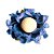 Forminha para Doces Finos - Sol - Viscose Pin Art - Azul Marinho - 25 unidades - Maxiformas - Rizzo - Imagem 1