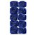 Forminha para Doces Finos - Caixeta -Tela Azul Royal  - 50 unidades - Maxiformas - Rizzo - Imagem 3