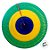 Enfeite Decorativo De Papel Seda Leque Copa - Verde,Amarelo e Azul -  88cm - Nº 03 - 01 unidade - Rizzo - Imagem 2