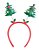 Tiara Decorativa de Natal - Pinheirinhos -  23 Centímetros - Cromus Natal - 1 unidade - Rizzo - Imagem 1