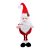 Papai Noel em Pé- Listras Colorida - 47 cm - 1 unidade - Cromus - Rizzo Embalagens - Imagem 1