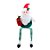 Papai Noel Sentado - Listras Colorida - 70 cm - 1 unidade - Cromus - Rizzo Embalagens - Imagem 1