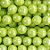 Confeito Beads Perolizado Verde - 10mm - 1 unidade - Cromus Linha Profissional Allonsy - Rizzo - Imagem 1