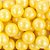Confeito Sugar Beads Perolizado Amarelo - 10mm - 1 unidade - Cromus Linha Profissional Allonsy - Rizzo - Imagem 1