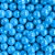 Confeito Sugar Beads Perolizados Azul Escuro - 6mm - 1 unidade - Cromus Linha Profissional Allonsy - Rizzo - Imagem 1