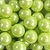Confeito Sugar Beads Perolizado Verde - 14mm - 1 unidade - Cromus Linha Profissional Allonsy - Rizzo - Imagem 1