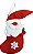 Enfeite de Meia de Noel para Pendurar - Vermelha - Cromus Natal - 1 unidade - Rizzo - Imagem 1