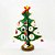 Enfeite de Madeira Árvore de Natal - 20cm  - 1 unidade - Artlille - Rizzo Embalagens - Imagem 1