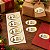 Adesivo "Feliz Natal Oval" - Ref.2053 - Hot Stamping - 100 unidades - Stickr - Rizzo - Imagem 1
