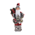 Noel Decorativo - Preto/Vermelho/Branco com Lanterna - Cromus Natal - 1 unidade - Rizzo - Imagem 1