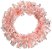 Guirlanda Decorativa - Cotton 120H Nevada Rosa/Branca - 40 Centímetros - Cromus Natal - 1 unidade - Rizzo - Imagem 1