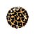 Balão de Festa Microfoil 18" 46cm - Estampa Mancha Leopardo - 1 unidade - Qualatex - Rizzo - Imagem 1