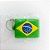 Chaveiro Emborrachado Bandeira do Brasil - 1 unidade - Rizzo Embalagens - Imagem 1