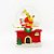Globo de Neve Papai Noel e Alce de Natal  - 1 unidade - Cromus - Rizzo Embalagens - Imagem 1