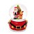 Mini Globo de Neve Papai Noel e Alce de Natal  - 1 unidade - Cromus - Rizzo Embalagens - Imagem 1
