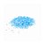 Confete Mini Picadinho Metalizado Azul Claro - 100g - 1 unidade - Cromus - Rizzo - Imagem 1