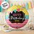 Balão de Festa Microfoil 18" 46cm - Happy Birthday Bandeirinhas e Listras - 1 unidade - Qualatex - Rizzo - Imagem 1