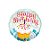 Balão de Festa Microfoil 18" 46cm - Cupcake de Aniversário - 1 unidade - Qualatex - Rizzo - Imagem 1