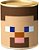 Lata Steve para Lembrancinhas - Minecraft - 7,5 cm x 9 cm - 1 unidade - Cromus - Rizzo - Imagem 1