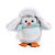Enfeite de Natal Pinguim Com Chapéu e Cachecol - 17cm - 1 unidade - Cromus - Rizzo Embalagens - Imagem 1