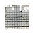 Painel Metalizado Shimmer Wall Prata - 30x30cm - 1 unidade - ArtLille - Rizzo - Imagem 1