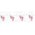 Varalzinho de Led - Flamingo Decorativo - 1,65 de comprimento - 1 unidade - Cromus - Rizzo - Imagem 1
