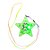 Colar Pisca com LED Colorido - Estrela Verde - 1 unidade - Rizzo - Imagem 1